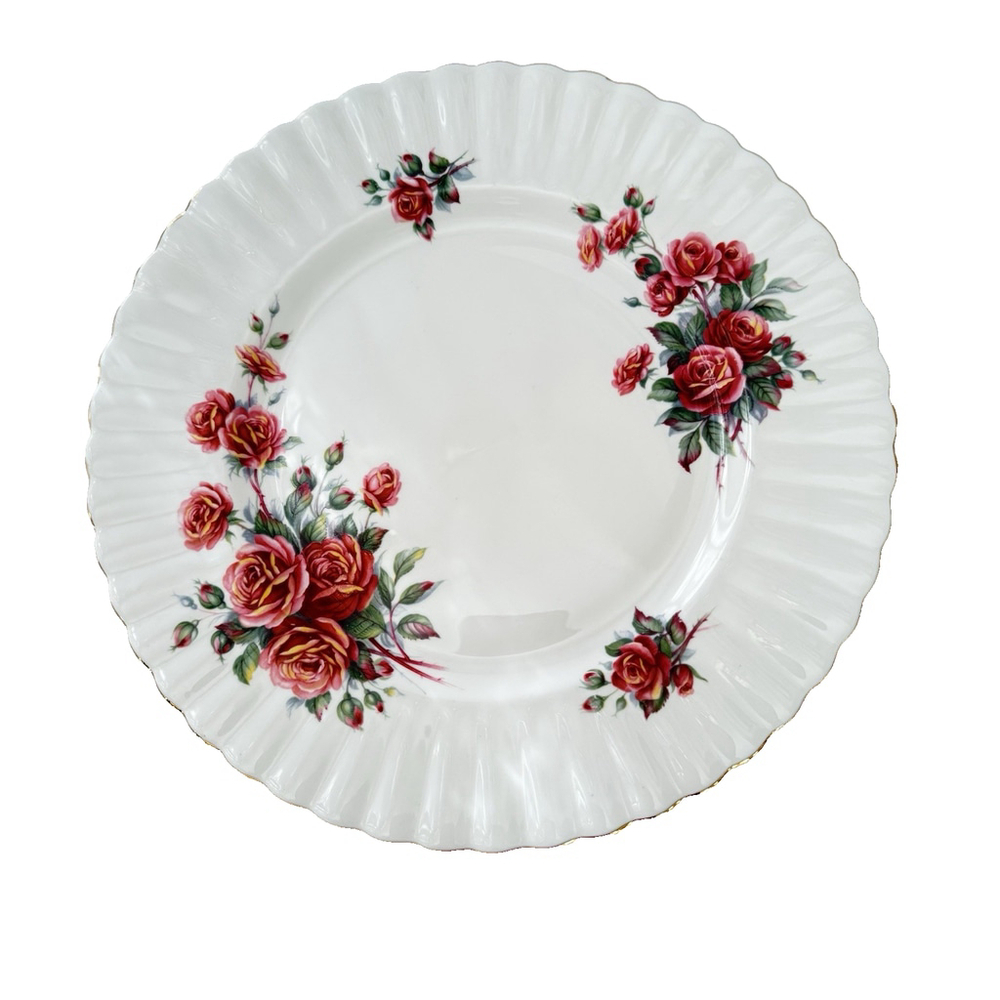 Royal Albert Centennial Rose Dinner Plates Set Of 4 England - Picture 10 of 14